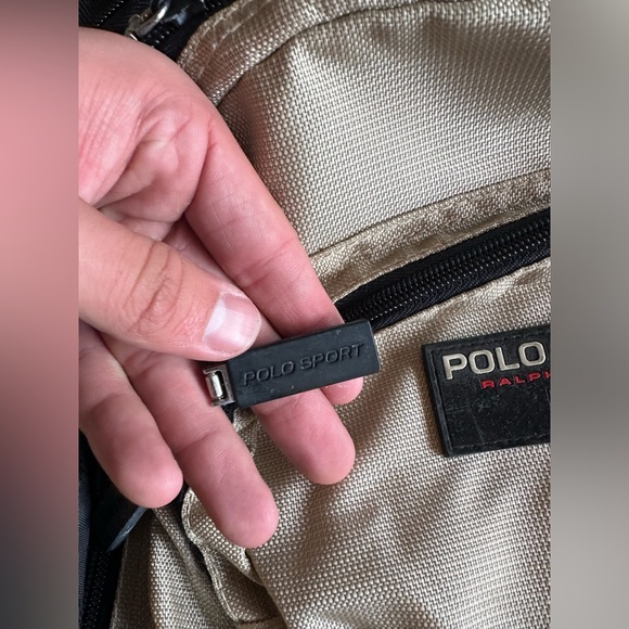 Y2K Beige Polo Sport Tactical Backpack - Picture 2 of 6